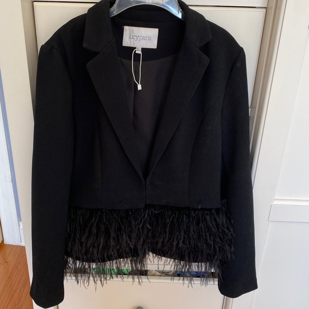 black lucy paris blazer